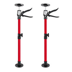 2Pack Adjustable 50-115Cm Long Heavy Duty Pole - Telescopic Quick Support Rod - thumbnail 1