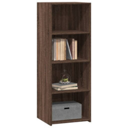Berkfield Highboard Brown Oak 45X41X124 Cm Engineered Wood - thumbnail 3