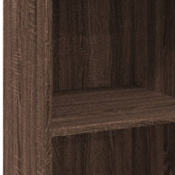 Berkfield Highboard Brown Oak 45X41X124 Cm Engineered Wood - thumbnail 7