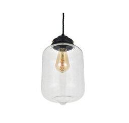 Goslett Clear Blown Glass Jar Pendant Light - Se Home - thumbnail 3