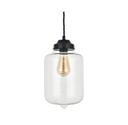 Goslett Clear Blown Glass Jar Pendant Light - Se Home - thumbnail 1