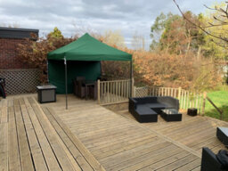 All Seasons Gazebos 3X3 Full Waterproof Pop Up Gazebo With 4 Heavyweight Side Panels And Accessories Green - thumbnail 2
