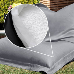 Icon Giant Indoor Outdoor Bean Bag Floor Cushion Grey - thumbnail 4