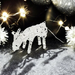 Urbn-Living Grazing - 20 Led Light-Up Christmas Reindeer - thumbnail 3