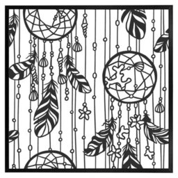 "Andrew Lee Black Contour (Picutre Frame) / 20X20"" / Oak" - thumbnail 6