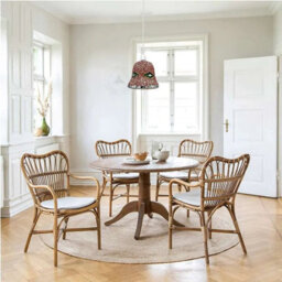Modern Crystal Semi Flush Mount Ceiling Light Elegant Fixture For Kitchen, Living Room, Bedroom - thumbnail 7