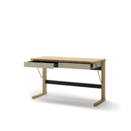 Arte Ollie 6 Desk - Stylish Workspace Solution - W131Cm X H79Cm X D56Cm - thumbnail 2