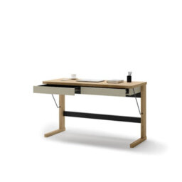 Arte Ollie 6 Desk - Stylish Workspace Solution - W131Cm X H79Cm X D56Cm - thumbnail 4