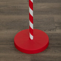 Samuel Alexander 57Cm Santa Stop Here Light Up Christmas Sign With 8 White Leds - thumbnail 7