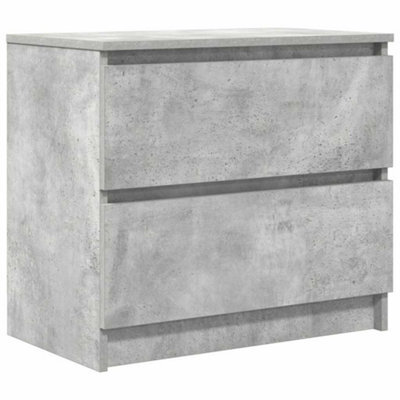 Berkfield Durable Tv Cabinet Concrete Grey 60X35X54 Cm Engineered Wood