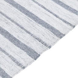 Wyld And Coco Handwoven Recycled Area Rug 160 X 230 Cm Off-White Stripe Indoor-Outdoor - thumbnail 5