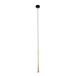 Luminosa Lighting Luminosa Diana 40 Integrated Led Pendant Ceiling Light Satin Gold 2700K