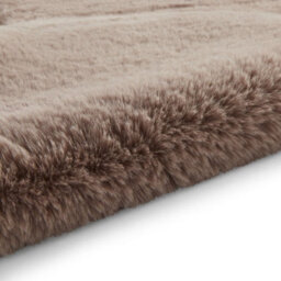 Sheepskin Mink Plain Shaggy Rug, 50mm Thickness Modern Rug, Luxurious Rug For Living Room, & Dining Room-60Cm X 180Cm (Double) - thumbnail 7