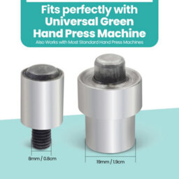 Neel Blue 16mm Eyelets Grommets Fixing Dies Set For Green Machine Hand Press, Eyelets Fixing Tool - thumbnail 2