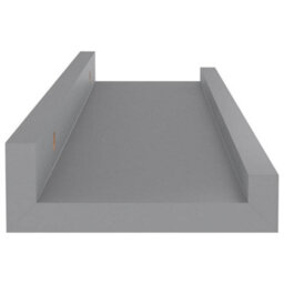 Berkfield Wall Shelves 4 Pcs Grey 40X9X3 Cm - thumbnail 7
