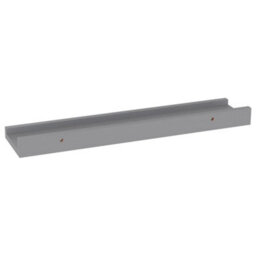 Berkfield Wall Shelves 4 Pcs Grey 40X9X3 Cm - thumbnail 6