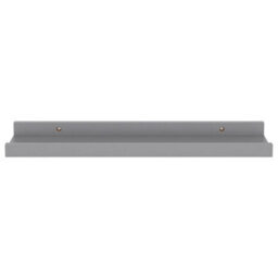 Berkfield Wall Shelves 4 Pcs Grey 40X9X3 Cm - thumbnail 5