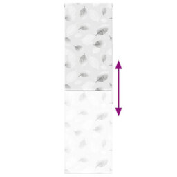 Berkfield Shower Roller Blind 70X240 Cm Fabric Width 66 Cm - thumbnail 5
