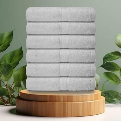 Casabella Premium Pack Of 6 Hand Towels 100% Cotton 500 Gsm - image 1
