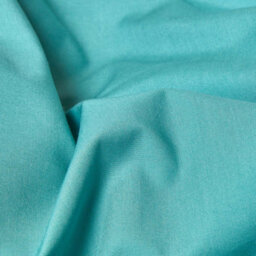 Homescapes Teal Egyptian Cotton Flat Sheet 200 Tc, Single - thumbnail 2