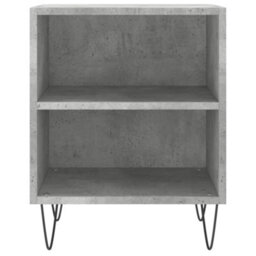Berkfield Bedside Cabinets 2 Pcs Concrete Grey 40X30X50 Cm Engineered Wood - thumbnail 5