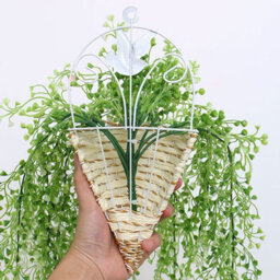 Garden Sanctuary Artificial Hanging Vines Plants, Artificial Ivy Leaves Garland, Faux Fake Plastic Decorative Artificial Plants Green - thumbnail 4