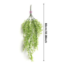 Garden Sanctuary Artificial Hanging Vines Plants, Artificial Ivy Leaves Garland, Faux Fake Plastic Decorative Artificial Plants Green - thumbnail 6