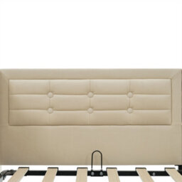 Abrihome Velvet Ottoman Daybed (90X190Cm), 3Ft Single Sofa Bed With Usb/type-C Charging & Hydraulic Storage, Beige - thumbnail 7