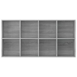 Berkfield Book Cabinet/sideboard Grey Sonoma 66X30X130 Cm Engineered Wood - thumbnail 6