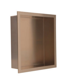 Kai Bathrooms Niche Brushed Bronze 300mm X 450mm