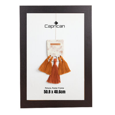 Black Picture Frame Photo Frame Perspex Sheet For Wall Or Table, Landscape And Portrait Orientation 50.8 X 40.6 Cm (20 X 16 Inch) - image 1