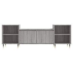 Berkfield Tv Cabinet Grey Sonoma 160X35X55 Cm Engineered Wood - thumbnail 5