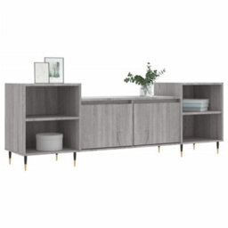 Berkfield Tv Cabinet Grey Sonoma 160X35X55 Cm Engineered Wood - thumbnail 3