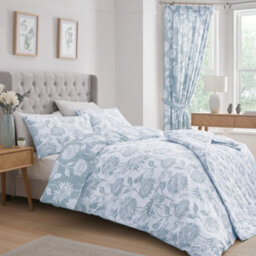 Dreams & Drapes Chrysanthemum Easy Care Duvet Cover Set - thumbnail 4