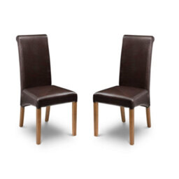 Oakham Zafira Elegant Dining Chairs - Set Of 2 - thumbnail 1