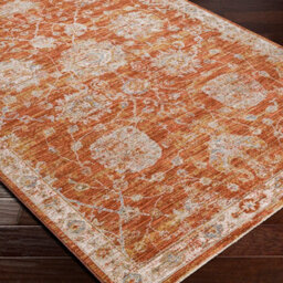 Livabliss Avant Garde-Vintage Beige Blue Brown Traditional Boho Fringe Living Dining Bedroom Rug 200 X 290 Cm Easy Care, Non Shedding - thumbnail 6