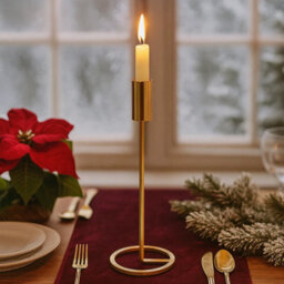 Urbn-Living Urbnliving Metal Candlestick Taper Candle Holder Stand Home Décor Wedding Table Centrepiece - thumbnail 3