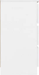 Seconique Malvern 6 Drawer Chest White Recessed Handles - thumbnail 4
