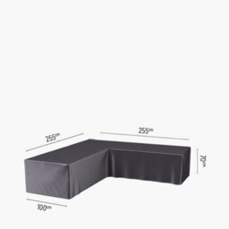 Pacific Lifestyle Platinum Aerocover L-Shape Sofa Waterproof Rip-Stop Polyester Outdoor Cover W255Xd255Xh70Cm - thumbnail 6