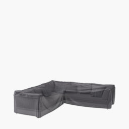 Pacific Lifestyle Platinum Aerocover L-Shape Sofa Waterproof Rip-Stop Polyester Outdoor Cover W255Xd255Xh70Cm - thumbnail 2