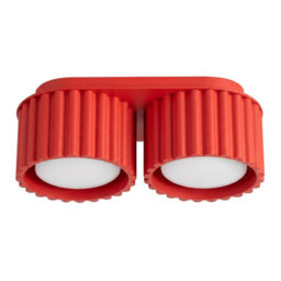 Luminosa Lighting Luminosa Aura Surface Mounted Downlight Red 2X Gx53 - thumbnail 1