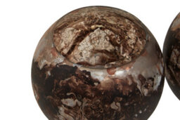 Orsina Garan Set Of 3 Brown Tealight Holders - thumbnail 5
