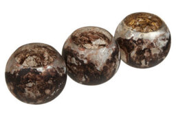 Orsina Garan Set Of 3 Brown Tealight Holders - thumbnail 2