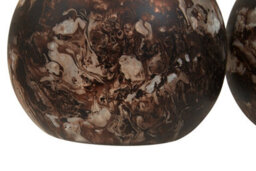 Orsina Garan Set Of 3 Brown Tealight Holders - thumbnail 4