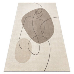 RugsX Carpet Fusion 8299 Cream Beige - Geometric, Modern, Abstract 80X150 Cm - thumbnail 4