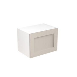 Kitchen Kit Light Grey Matt Shaker Door Wall Mounted Short Bridging Unit Cabinet Soft Close Flatpack - 500X288mm - thumbnail 1