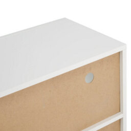 High Gloss Sideboard Display Cabinet With Led Lights And 3 Doors, White - thumbnail 8