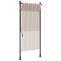 Walplus Outdoor Roller Blind Yellow And White 120X270 Cm Fabric&steel - thumbnail 6