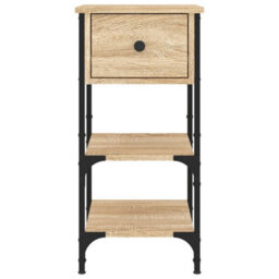Berkfield Bedside Cabinets 2 Pcs Sonoma Oak 34X36X70 Cm Engineered Wood - thumbnail 7