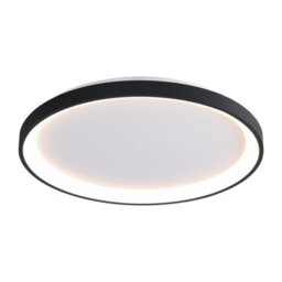 Luminosa Lighting Luminosa Raden 58Cm Led Semi Flush Ceiling Light Black 3000/4000/6000K